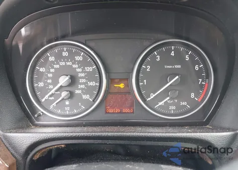 2008 BMW 335I z USA, uszkodzony, nr VIN WBAWL73518PX54655